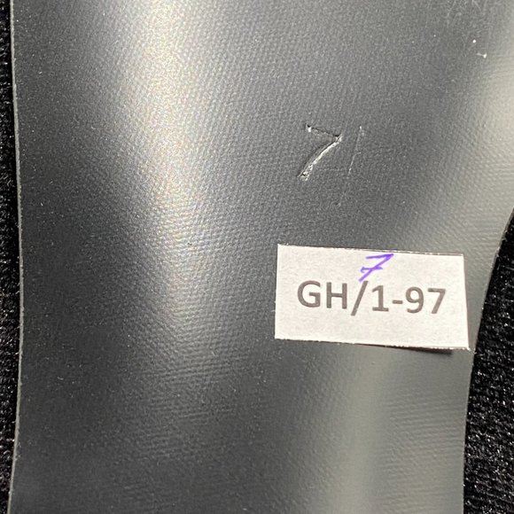 XYD Black Pointed Toe Slip On Mary Jane Flats - Picture 9 of 10